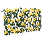 vidaXL Spalier iederă artificială extensibil, 5 buc. galben, 180x20 cm