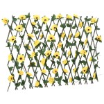 vidaXL Spalier iederă artificială extensibil, 5 buc. galben, 180x60 cm vidaXL Spalier iederă artificială extensibil, 5 buc. galben, 180x60 cm