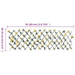 vidaXL Spalier iederă artificială extensibil, 5 buc. galben, 180x60 cm vidaXL Spalier iederă artificială extensibil, 5 buc. galben, 180x60 cm