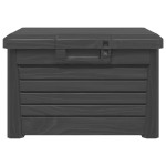 vidaXL Cutie de perne exterior antracit 73x50,5x46,5 cm polipropilenă vidaXL Cutie de perne exterior antracit 73x50,5x46,5 cm polipropilenă