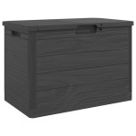 vidaXL Cutie de perne exterior antracit 77,5x44,5x53 cm polipropilenă vidaXL Cutie de perne exterior antracit 77,5x44,5x53 cm polipropilenă