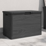 vidaXL Cutie de perne exterior antracit 77,5x44,5x53 cm polipropilenă vidaXL Cutie de perne exterior antracit 77,5x44,5x53 cm polipropilenă