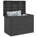 vidaXL Cutie de perne exterior antracit 77,5x44,5x53 cm polipropilenă vidaXL Cutie de perne exterior antracit 77,5x44,5x53 cm polipropilenă