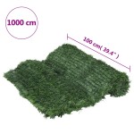 vidaXL Gard cu iarbă artificială, verde, 1x10 m vidaXL Gard cu iarbă artificială, verde, 1x10 m