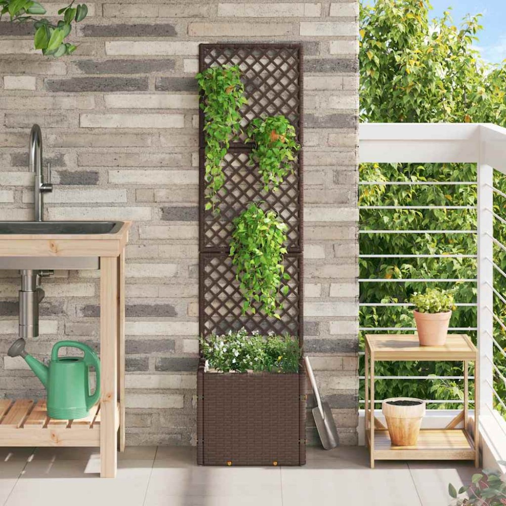 vidaXL Jardinieră Maro 35 x 30 x 135 cm Metal