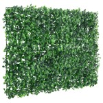 vidaXL Gard din frunze de arbust artificiale, 6 buc., verde, 40x60 cm vidaXL Gard din frunze de arbust artificiale, 6 buc., verde, 40x60 cm