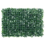 vidaXL Gard din frunze de arbust artificiale, 6 buc., verde, 40x60 cm vidaXL Gard din frunze de arbust artificiale, 6 buc., verde, 40x60 cm