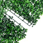 vidaXL Gard din frunze de arbust artificiale, 6 buc., verde, 40x60 cm vidaXL Gard din frunze de arbust artificiale, 6 buc., verde, 40x60 cm