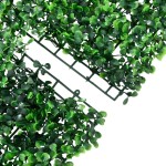 vidaXL Gard din frunze de arbust artificiale, 24 buc. verde 40x60 cm vidaXL Gard din frunze de arbust artificiale, 24 buc. verde 40x60 cm