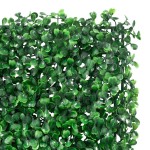 vidaXL Gard din frunze de arbust artificiale, 24 buc. verde 40x60 cm vidaXL Gard din frunze de arbust artificiale, 24 buc. verde 40x60 cm