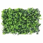 vidaXL Gard din frunze artificiale, 24 buc., verde, 40x60 cm vidaXL Gard din frunze artificiale, 24 buc., verde, 40x60 cm