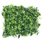 vidaXL Gard din frunze artificiale, 24 buc., verde, 40x60 cm vidaXL Gard din frunze artificiale, 24 buc., verde, 40x60 cm