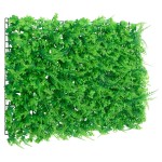  vidaXL Gard din frunze de ferigă artificiale, 24 buc, verde, 40x60 cm