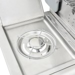 vidaXL Grătar pe gaz cu 4 arzătoare, argintiu, oțel inoxidabil vidaXL Grătar pe gaz cu 4 arzătoare, argintiu, oțel inoxidabil