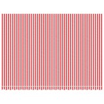 vidaXL Pânză copertină de rezervă, dungi roșii și albe, 5x3,5 m