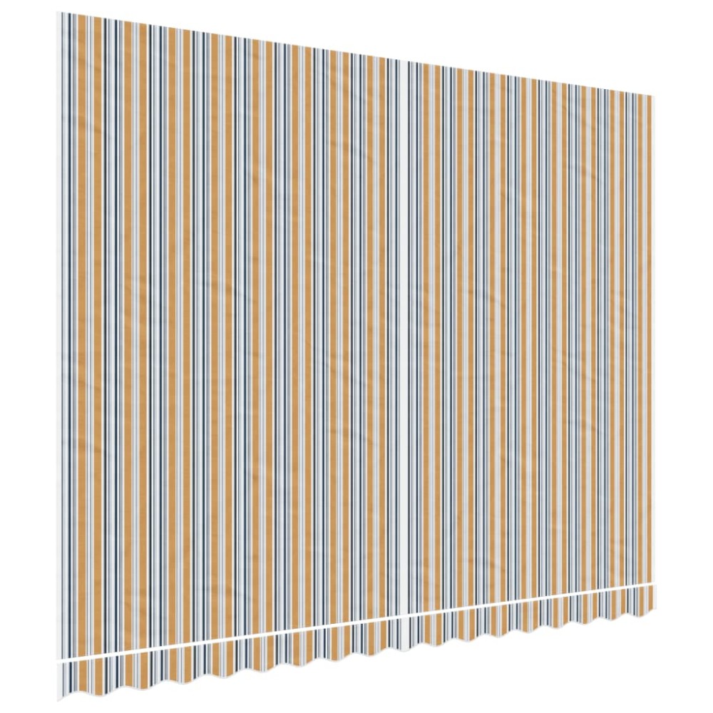 vidaXL Pânză de rezervă copertină, multicolor, 4x3 m