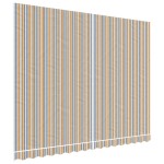vidaXL Pânză de rezervă copertină, multicolor, 4x3 m