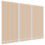 vidaXL Pânză de rezervă copertină, dungi multicolore, 4,5x3 m vidaXL Pânză de rezervă copertină, dungi multicolore, 4,5x3 m