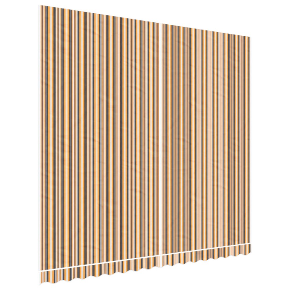 vidaXL Pânză de rezervă copertină, multicolor, 4x3,5 m
