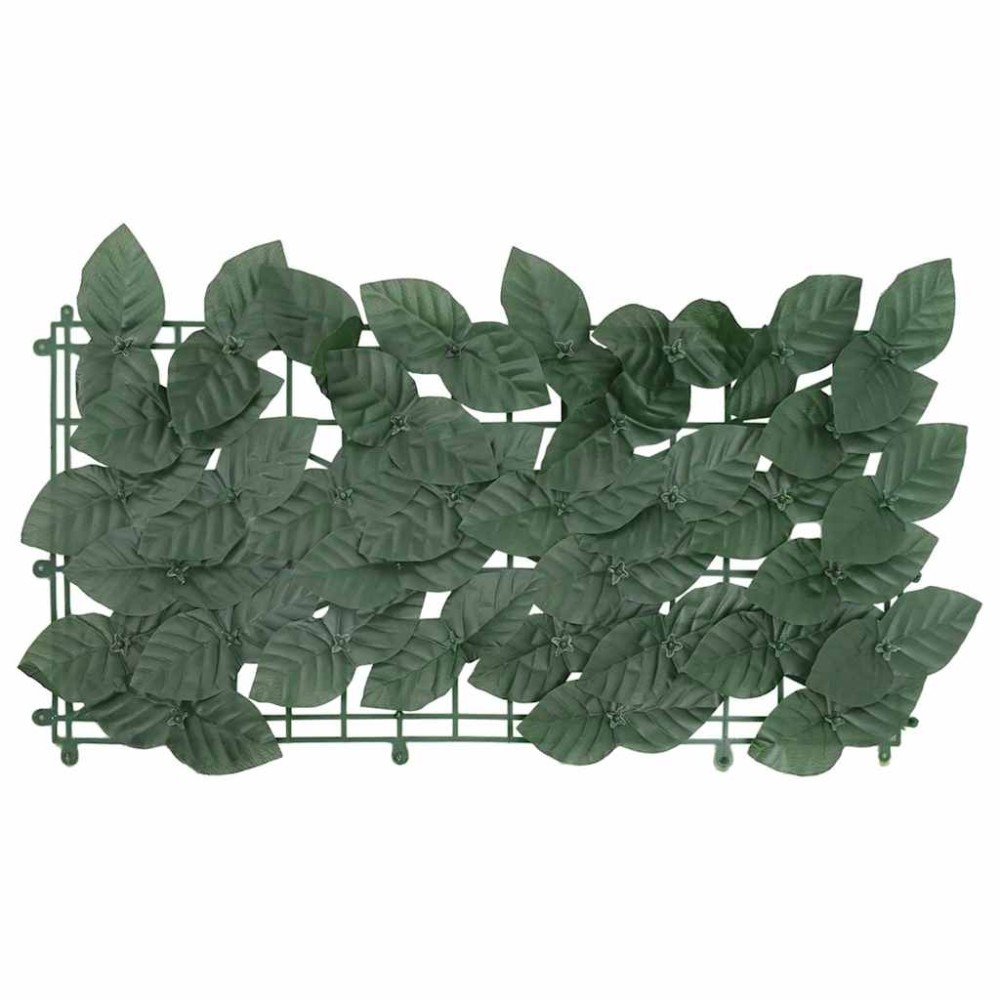 vidaXL Paravan de balcon, frunze verde închis, 200x150 cm
