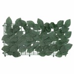 vidaXL Paravan de balcon, frunze verde închis, 200x150 cm