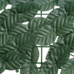vidaXL Paravan de balcon, frunze verde închis, 200x150 cm
