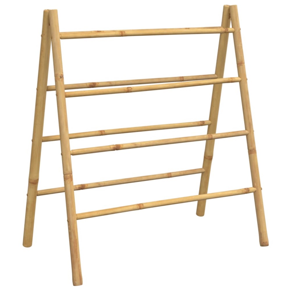 vidaXL Scară dublă pentru prosoape cu 4 trepte, 90x50x100 cm, bambus