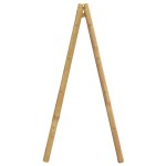 vidaXL Scară dublă pentru prosoape cu 4 trepte, 90x50x100 cm, bambus vidaXL Scară dublă pentru prosoape cu 4 trepte, 90x50x100 cm, bambus