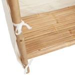 vidaXL Șifonier, 110x45x170 cm, bambus vidaXL Șifonier, 110x45x170 cm, bambus
