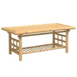 vidaXL Măsuță de cafea, 110x55x45 cm, bambus vidaXL Măsuță de cafea, 110x55x45 cm, bambus