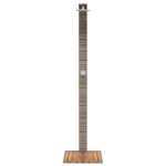 vidaXL Duș de exterior, gri, 50x55x224 cm, poliratan și lemn acacia vidaXL Duș de exterior, gri, 50x55x224 cm, poliratan și lemn acacia