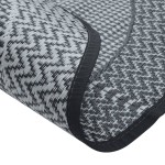 vidaXL Covor de exterior, ARAKIL gri, Ø120 cm, PP vidaXL Covor de exterior, ARAKIL gri, Ø120 cm, PP