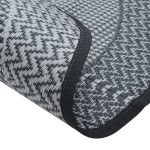 vidaXL Covor de exterior, ARAKIL gri, Ø200 cm, PP vidaXL Covor de exterior, ARAKIL gri, Ø200 cm, PP