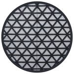 vidaXL Covor de exterior, ARAKIL negru, Ø160 cm, PP vidaXL Covor de exterior, ARAKIL negru, Ø160 cm, PP