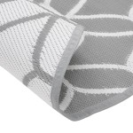 vidaXL Covor de exterior, ARAKIL gri, Ø120 cm, PP vidaXL Covor de exterior, ARAKIL gri, Ø120 cm, PP