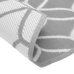 vidaXL Covor de exterior, ARAKIL gri, Ø160 cm, PP