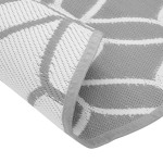 vidaXL Covor de exterior, ARAKIL gri, Ø200 cm, PP vidaXL Covor de exterior, ARAKIL gri, Ø200 cm, PP