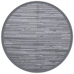 vidaXL Covor de exterior, ARAKIL gri, Ø200 cm, PP vidaXL Covor de exterior, ARAKIL gri, Ø200 cm, PP