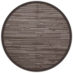 vidaXL Covor de exterior, ARAKIL maro, Ø160 cm, PP vidaXL Covor de exterior, ARAKIL maro, Ø160 cm, PP