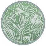 vidaXL Covor de exterior, ARAKIL verde, Ø120 cm, PP