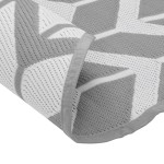 vidaXL Covor de exterior, ARAKIL gri, Ø120 cm, PP vidaXL Covor de exterior, ARAKIL gri, Ø120 cm, PP