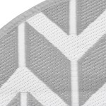 vidaXL Covor de exterior, ARAKIL gri, Ø120 cm, PP vidaXL Covor de exterior, ARAKIL gri, Ø120 cm, PP