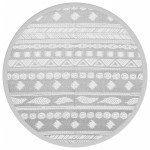 vidaXL Covor de exterior, ARAKIL gri, Ø120 cm, PP vidaXL Covor de exterior, ARAKIL gri, Ø120 cm, PP