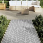 vidaXL Covor de exterior, ARAKIL gri, 120x180 cm, PP vidaXL Covor de exterior, ARAKIL gri, 120x180 cm, PP