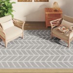 vidaXL Covor de exterior, ARAKIL gri, 160x230 cm, PP vidaXL Covor de exterior, ARAKIL gri, 160x230 cm, PP