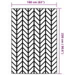 vidaXL Covor de exterior, ARAKIL gri, 160x230 cm, PP vidaXL Covor de exterior, ARAKIL gri, 160x230 cm, PP