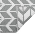 vidaXL Covor de exterior, ARAKIL gri, 190x290 cm, PP vidaXL Covor de exterior, ARAKIL gri, 190x290 cm, PP