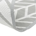 vidaXL Covor de exterior, ARAKIL gri, Ø200 cm, PP vidaXL Covor de exterior, ARAKIL gri, Ø200 cm, PP
