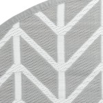 vidaXL Covor de exterior, ARAKIL gri, Ø200 cm, PP vidaXL Covor de exterior, ARAKIL gri, Ø200 cm, PP