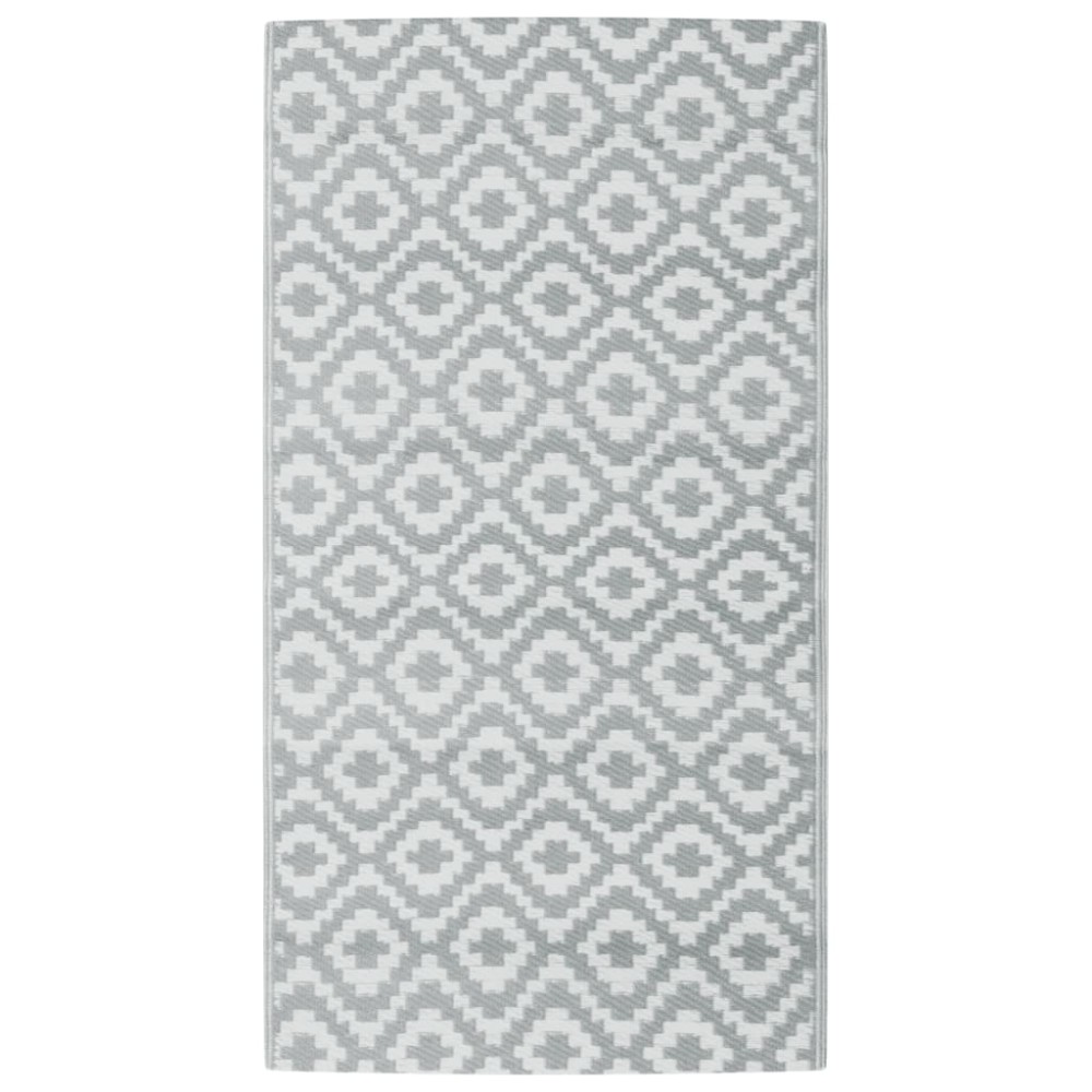 vidaXL Covor de exterior, ARAKIL gri, 80x150 cm, PP